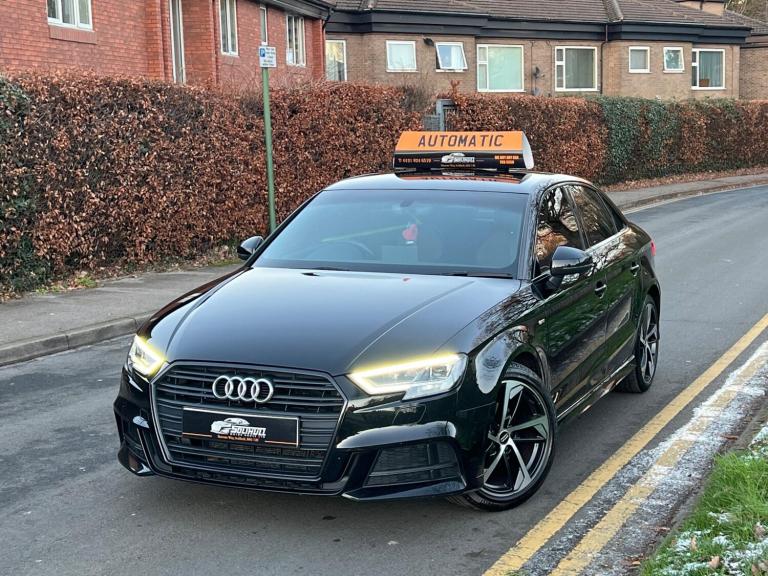 2019 Audi A3 35 TFSI Black Edition 4dr S Tronic SALOON PETROL Automatic