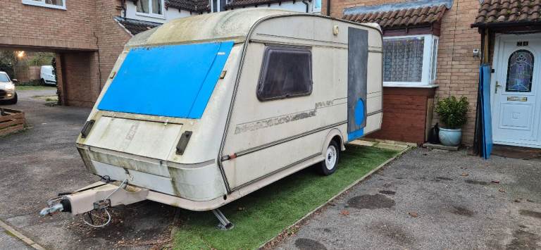 Empty inside, stripped caravan shell for free!!!