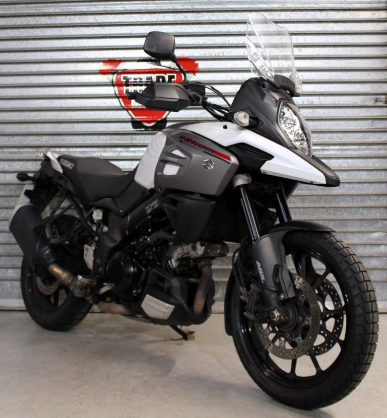 2018 18 SUZUKI DL 1000 AL8 V-STROM ABS TRADE SALE HPI CLEAR NEW MOT 26K WHITE