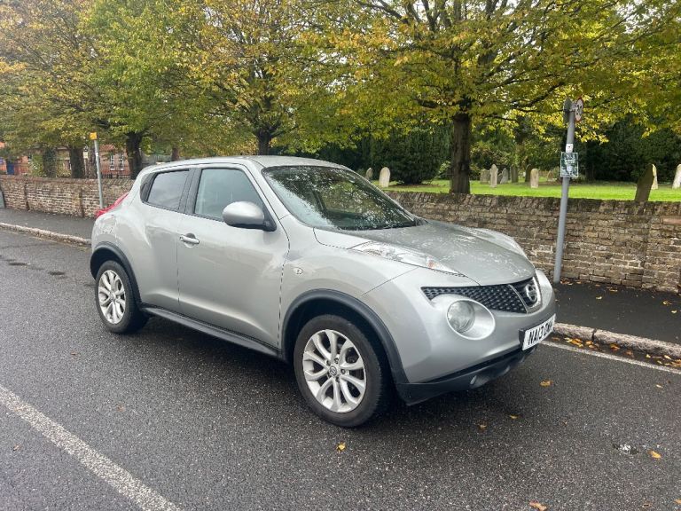 NISSAN JUKE TEKNA 1.5 DCI 2013 2 OWNERS WITH F.SH LEATHER SEATS 6 SPEED 15 MONTHS WARRANTY INC