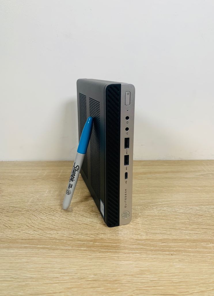 HP i3 500GB SSD 8GB UltraFast Micro Pc Desktop Computer, Win11, Ms office