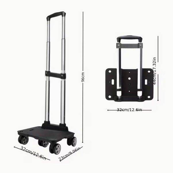 Foldable and lightweight trolley - New