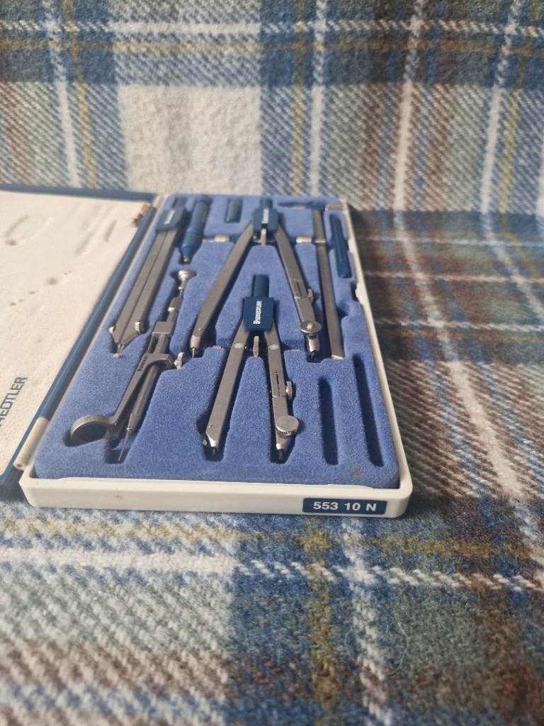Vintage Technical Drawing Instrument Set