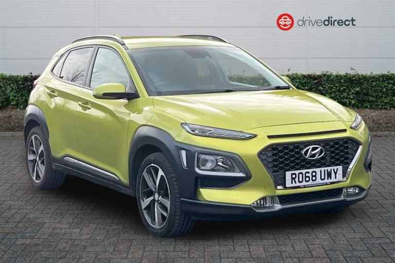 2018 Hyundai KONA 1.0 T-GDi Blue Drive Premium SUV 5dr Petrol Manual Euro 6 (s/s) (120 ps) SUV Pe...