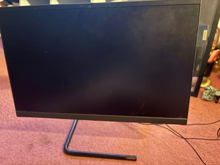 Lenovo All-in-One Pc with Monitor, Keyboard, and Mouse – Good Condition