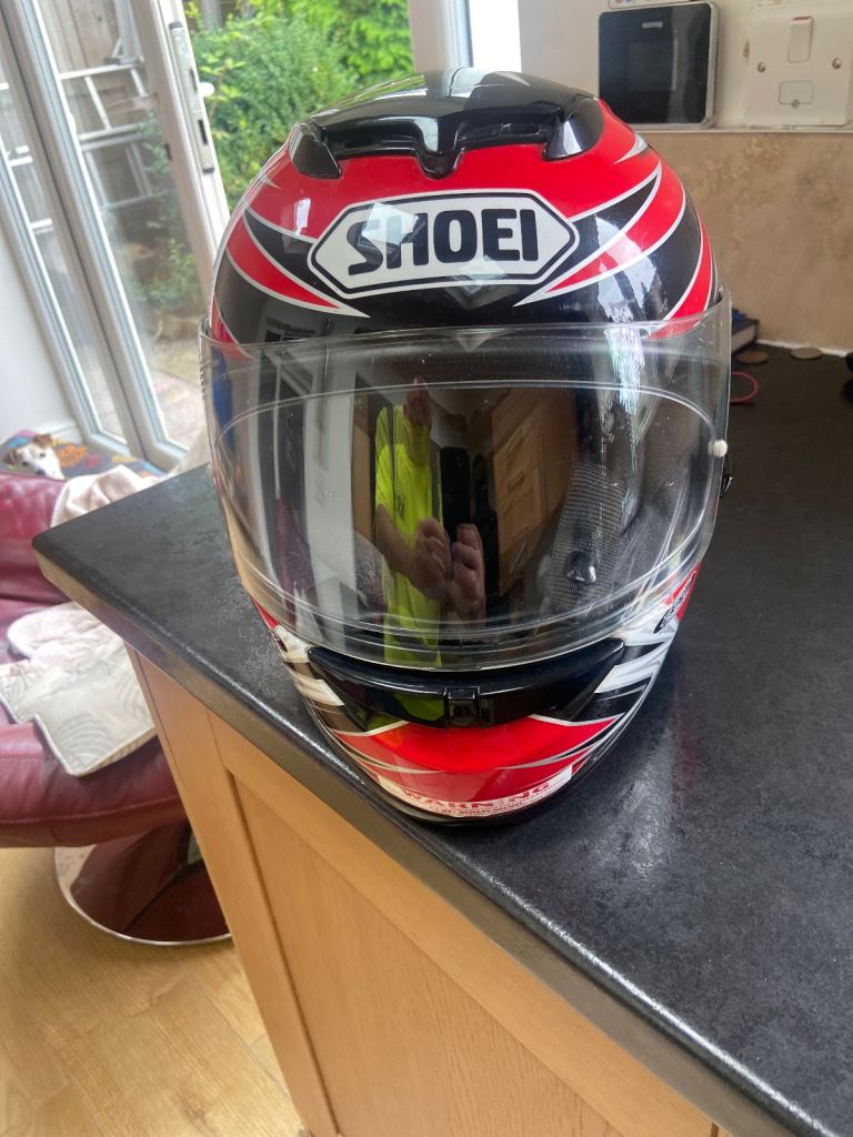 Ladies Shoei motorbike helmet 