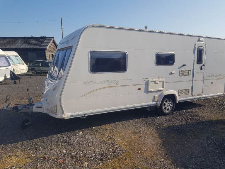 2008 Bailey Senator Arizona Series 6 4 berth with Auto-engage Powertouch motor mover caravan