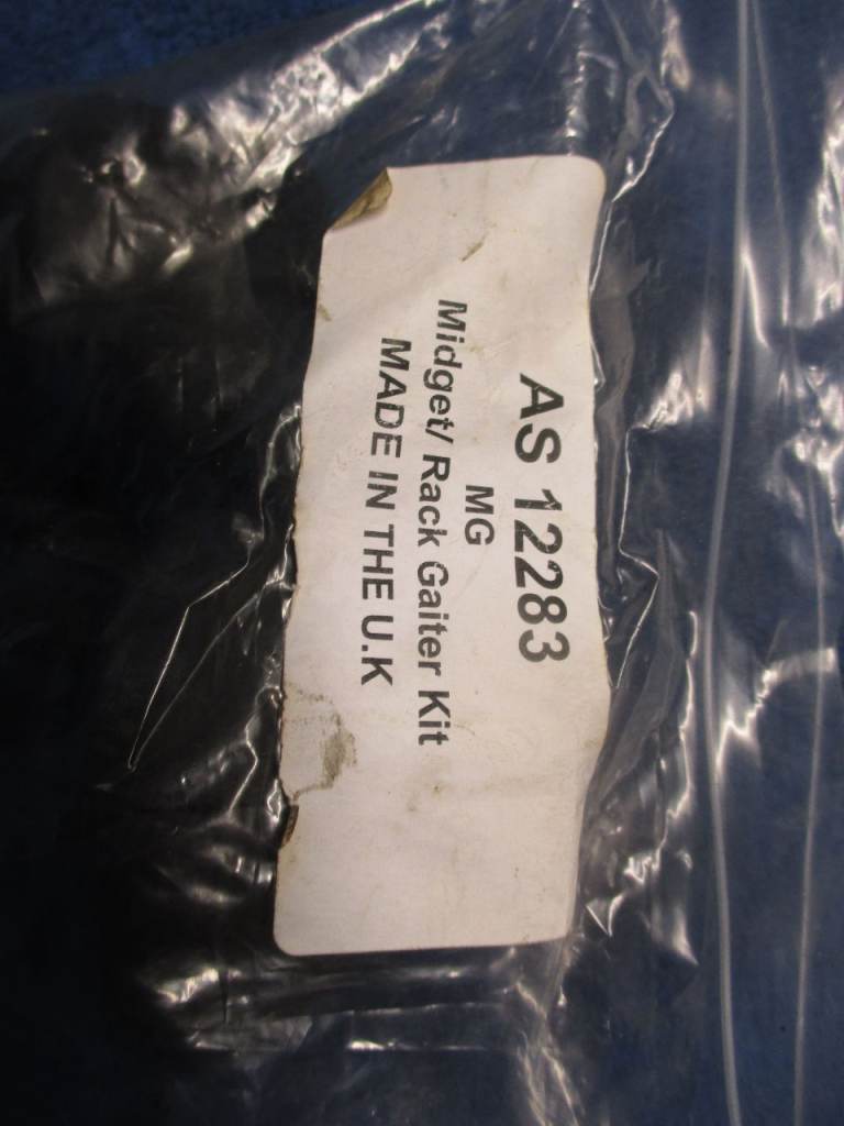 MG Midget classic car Steering Rack Gaiter set AS12283 NOS New Un-Used