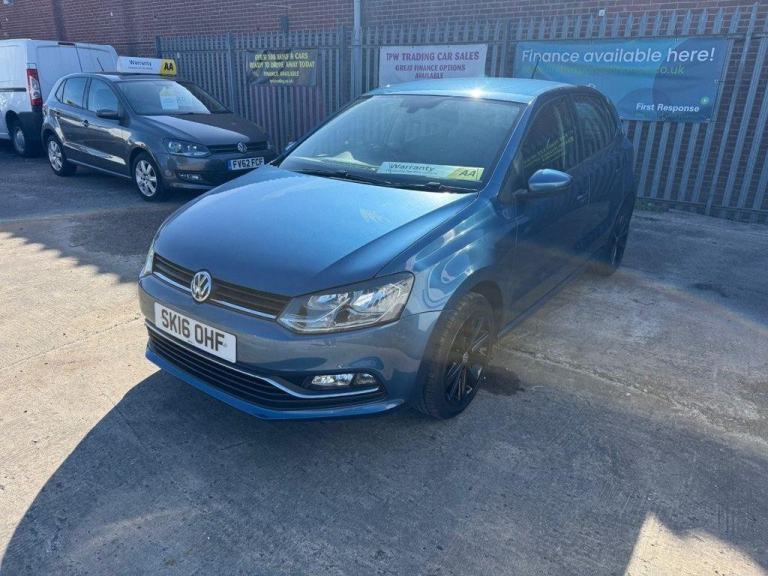 2016 16 VOLKSWAGEN POLO 1.0 BLUEMOTION TECH SE HATCHBACK 5DR PETROL MANUAL EURO