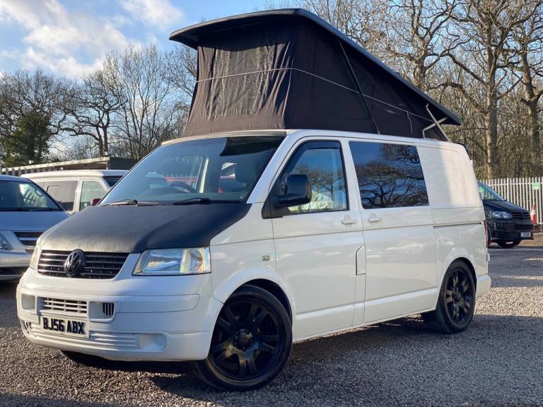 2006 Volkswagen Transporter T28 1.9 with KITCHEN-SINK-TOWBAR-R&R-POPUP ROOF Van Conversion Diesel...