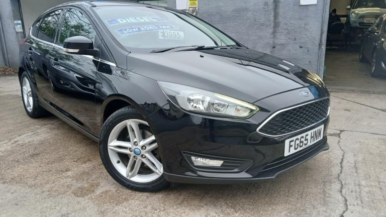 2015 Ford Focus 1.6 TDCi 115 ZETEC 5DR 2015 65 REG £20 ROAD TAX  HATCHBACK Diesel Manual