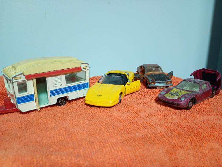 Vintage collectables cars, police vehicles 