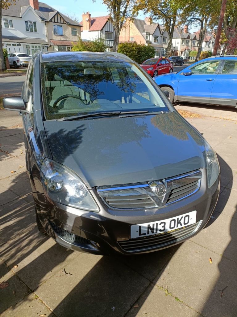 2013 Vauxhall Zafira Exclusive 1.6 7 Seater MPV Low Miles 44k Long Mot 4/8/2027 