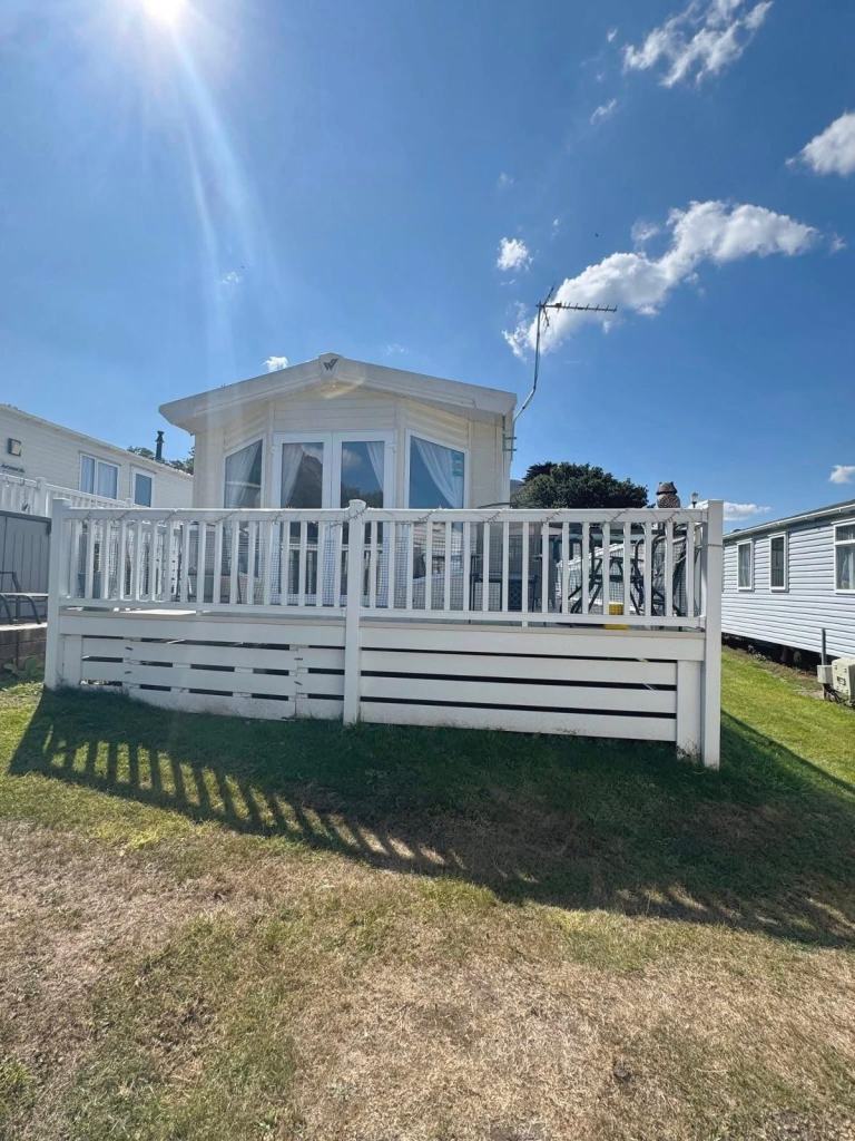 Static Caravan With Decking North Wales Towyn/Rhyl /Prestatyn