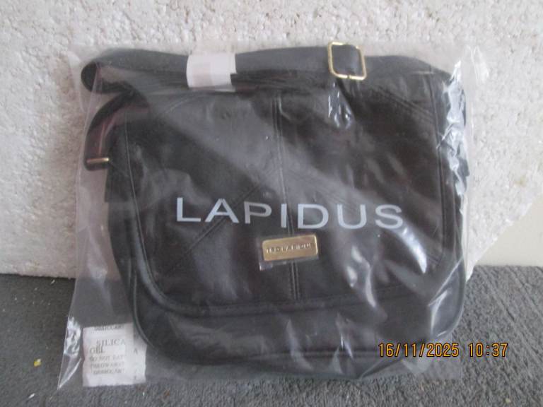 TED LAPIDUS BLACK HANDBAG NEW