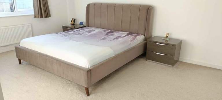 Luxury Super King Bed Frame Benson for Beds - Like New