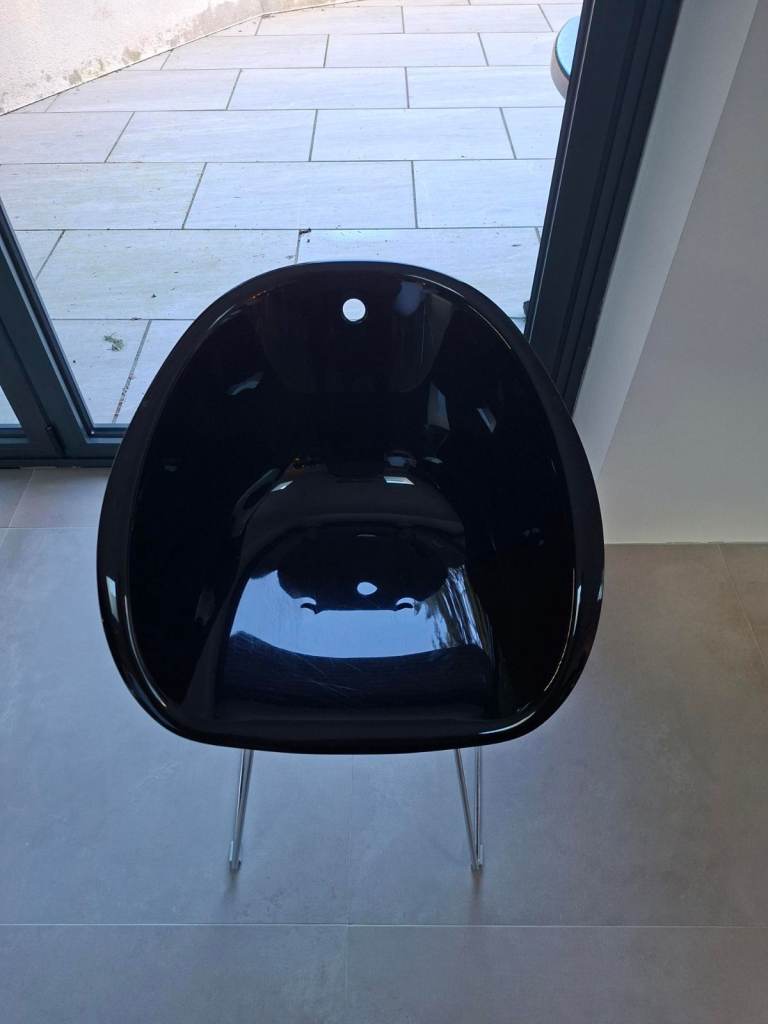Black Habitat dining chair