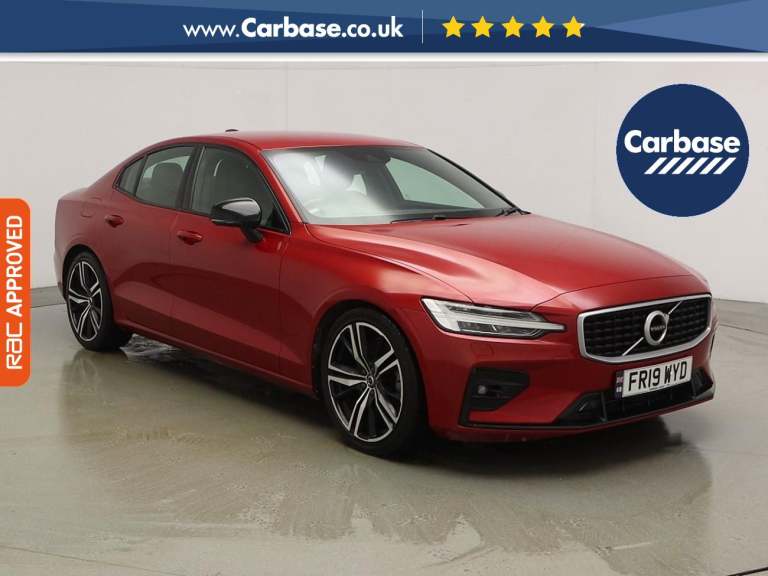 2019 Volvo S60 2.0 T5 R-Design Edition Saloon 4dr Petrol Auto Euro 6 (s/s) (250 ps) Saloon PETROL...
