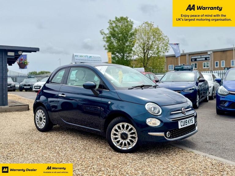 2019 Fiat 500 1.2 Lounge 3dr HATCHBACK Petrol Manual