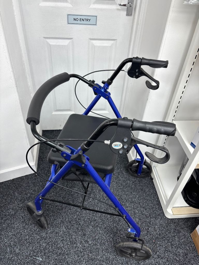 Folding rollator walker disabled with seat 