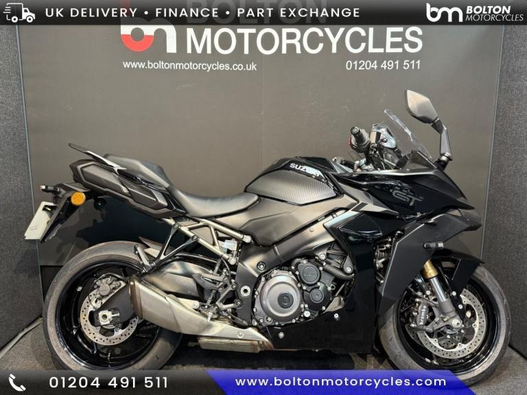 Suzuki GSX S1000 GT Motorcycle Black 502 Miles