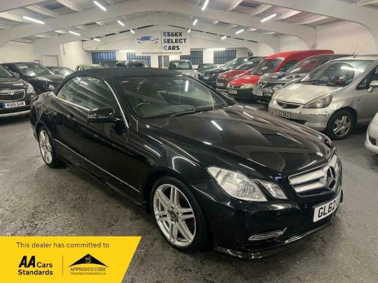 2012 Mercedes-Benz E Class 2.1 E250 CDI BlueEfficiency Sport Cabriolet G-Tronic+ Euro 5 (s/s) 2dr...