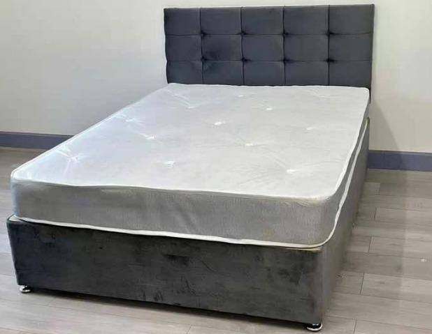 Divan Double (Single / King Size) Bed+Mattress CLEARANCE SALE ON BRAND NEW BEDS WITH MATTRESSES