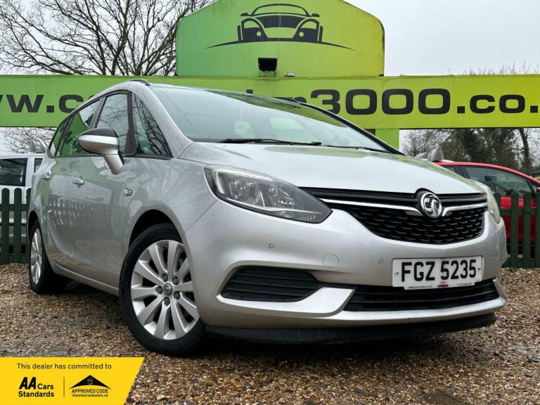 2017 Vauxhall Zafira Tourer 1.4 Zafira Tourer Design T 5dr MPV Petrol Manual