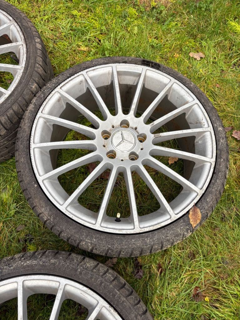 19” WHEELS with Tyres TURBINE AMG MERCEDES BENZ W204 Style 5x112