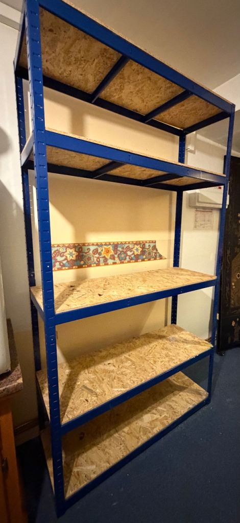 Heavy Duty Steel Shelving Racking adjustable 5 shelves