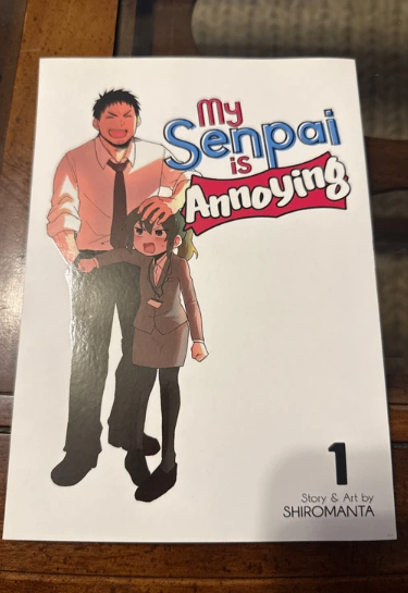 My Senpai is Annoying Manga Vol 1 – Good Condition