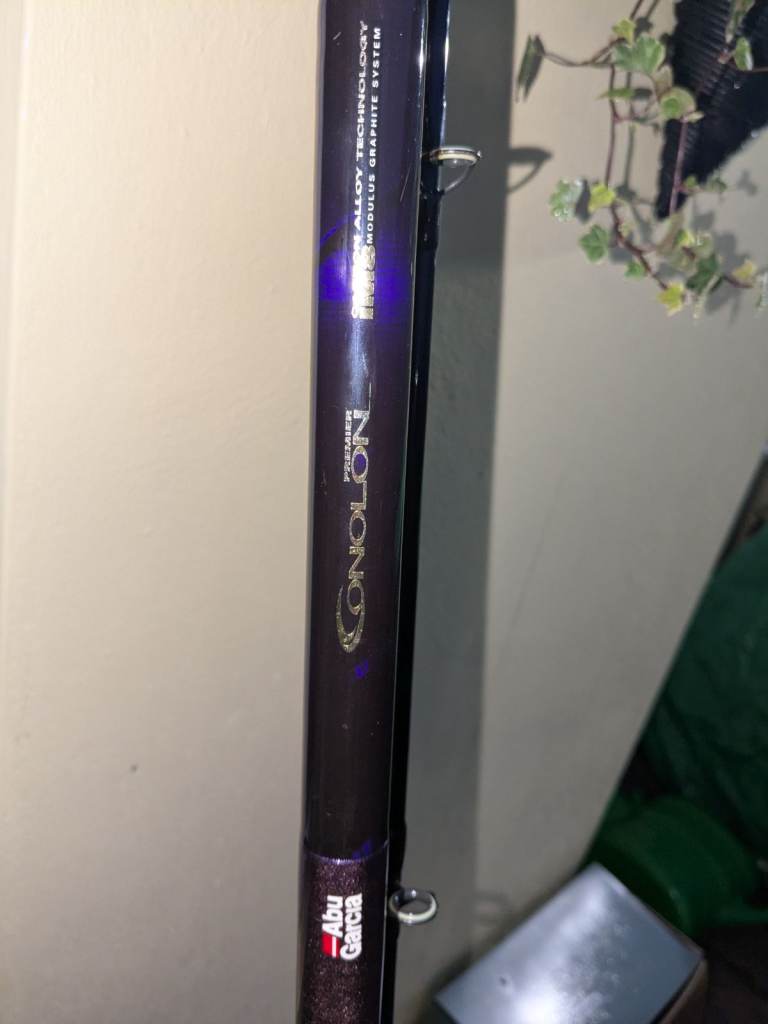 ABU CONOLON 13foot beachcaster fishing rod good condition +reducer -powerful