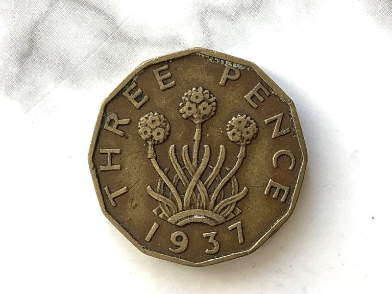 1937, Three Penny Bit, King George VI, VGC, & OTHER COINS BARGAIN, PRICED FROM ONLY
