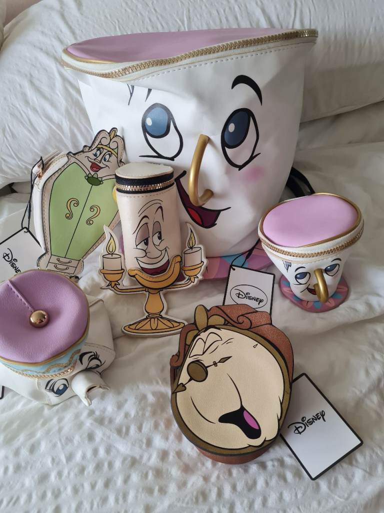 Disney x Primark Beauty & The Beast BNWT Full Accessory Set