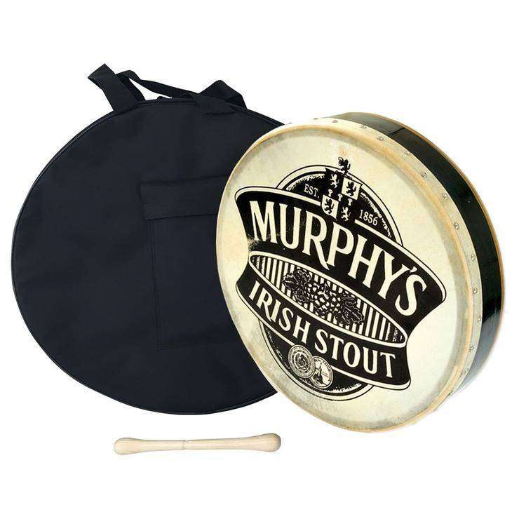 Murphy's Design - 16 inch Bodhran with Beater & Bag & Free Tutor worth £9.99