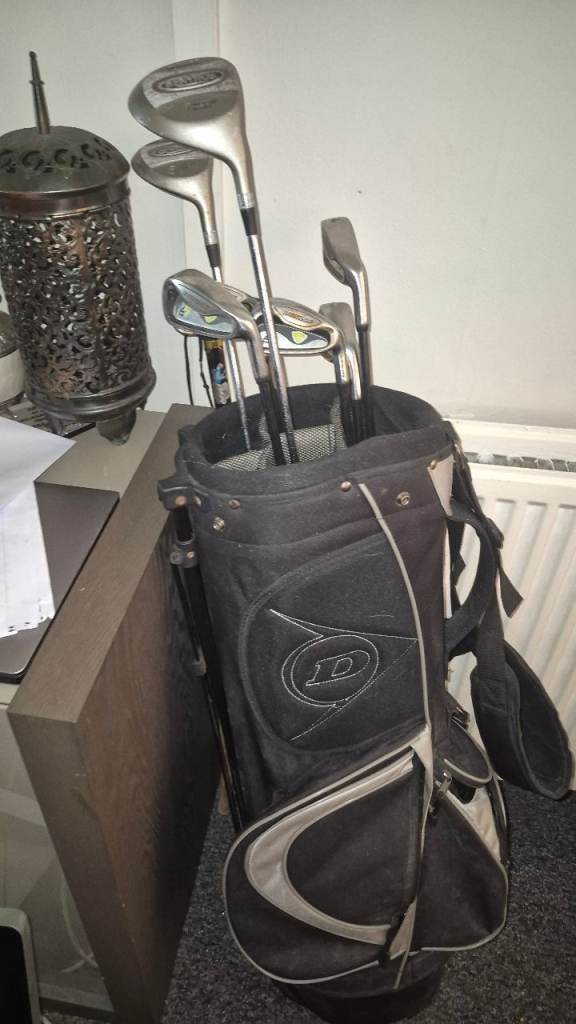 Dunlop Centrus Golf Club Set with Bag – Good Condition