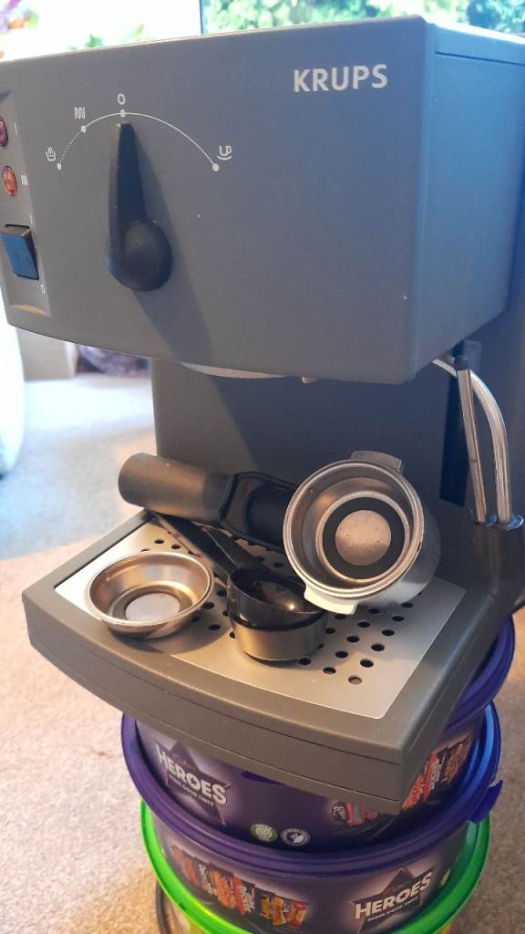 Krups Coffee Machine - Grey, Good Condition