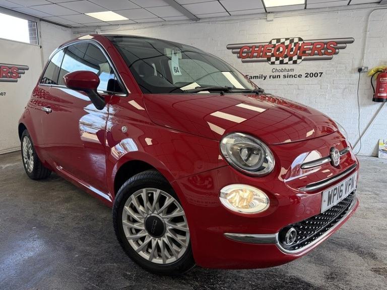 2016 Fiat 500 Lounge Hatchback Petrol Manual