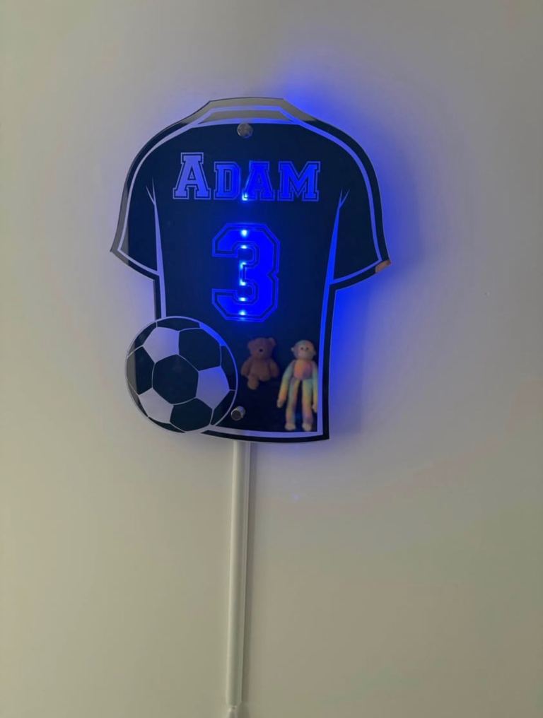 Kids Night Light – Personalised 'ADAM'