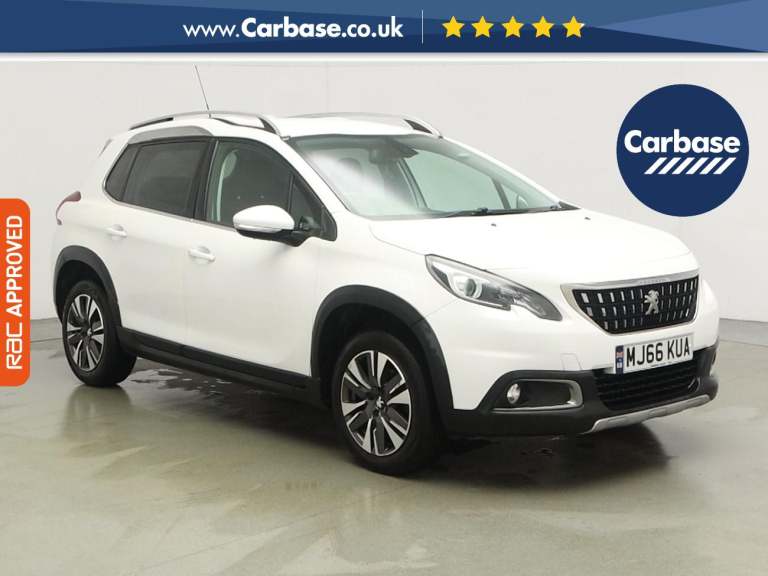 2016 Peugeot 2008 1.2 PureTech Allure SUV 5dr Petrol Manual Euro 6 (82 ps) SUV PETROL Manual
