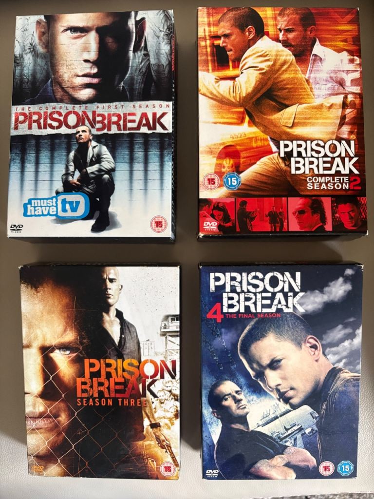 Prison Break complete DVD set