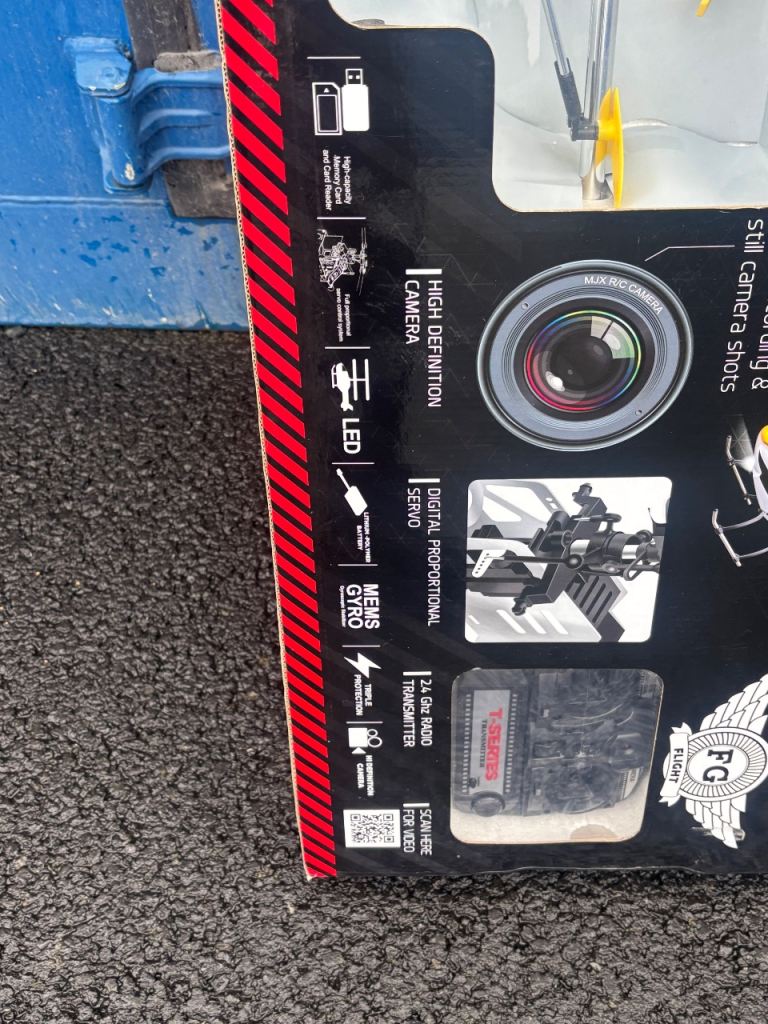 T-Series T-40 Outdoor Helicopter with HD Camera - New in Box