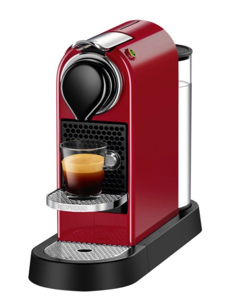 Nespresso Original CitiZ Cherry Red Coffee Machine