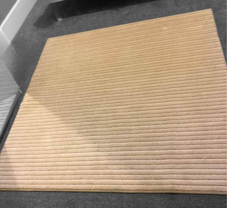 image for Large Cream Rug - Like New