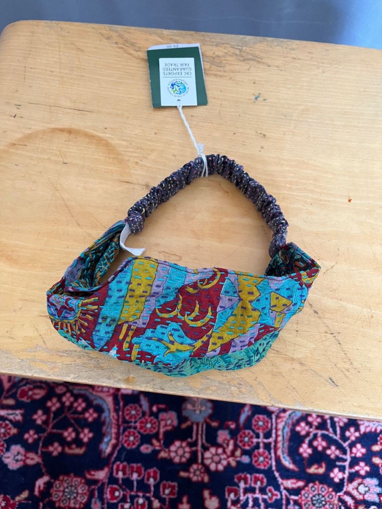 New Multicoloured Fabric Headband – Fair Trade