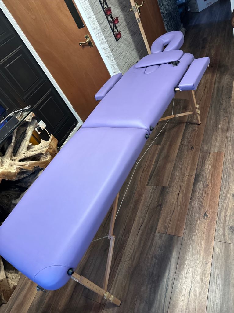 Portable massage table as new £45
