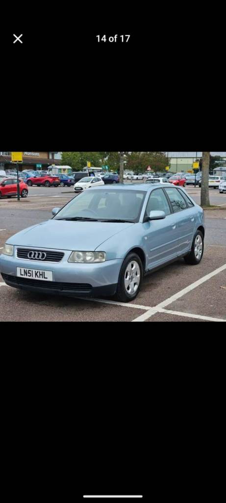 Audi A3 1.6cc 51 Plate Year 2002 Automatic Ulez Free Complaint 