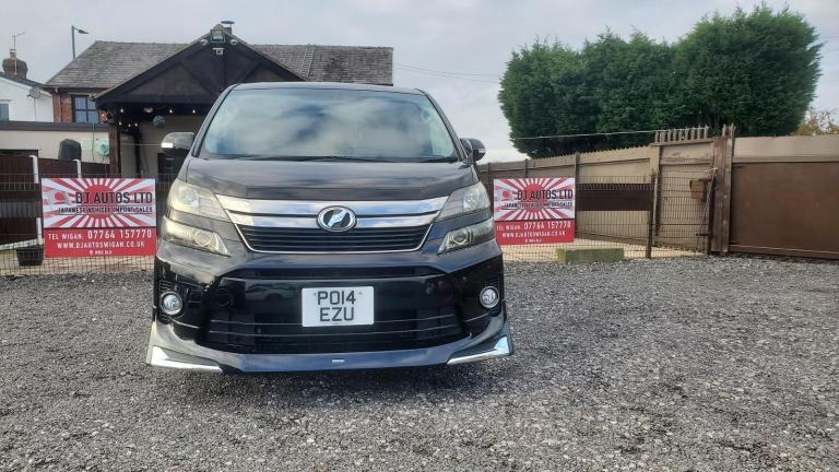  Toyota vellfire golden eyes II 3.5cc auto sunroofs 7 seats only 39k miles 2014