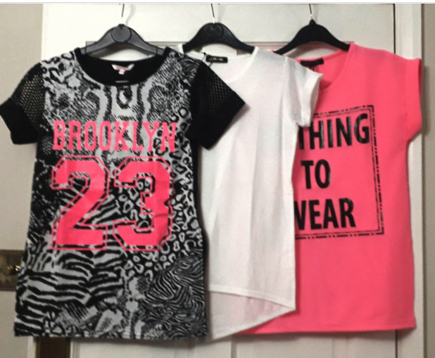 MULTIBUY 3 X LADIES BEAUTIFUL TOPS, SIZE 8, BRAND NEW