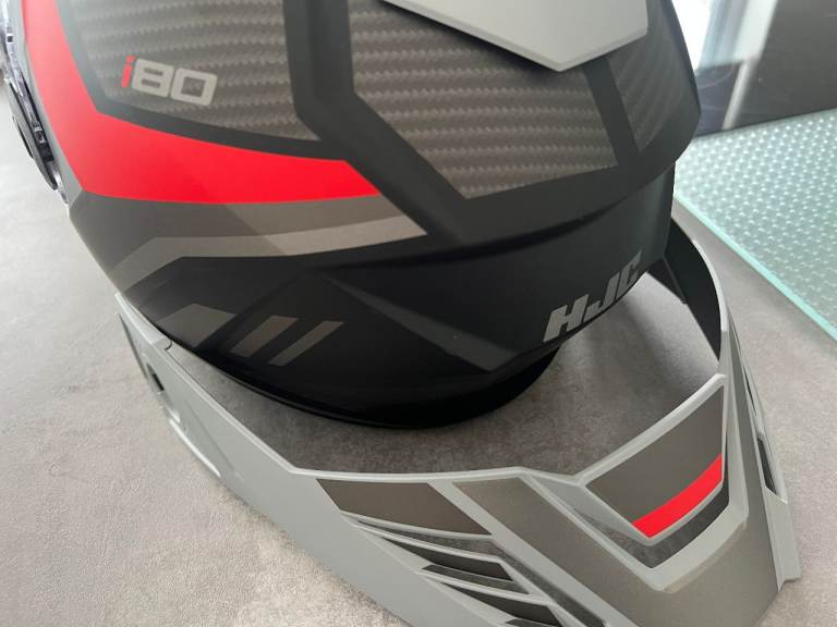 HJC i80 Flip Up Helmet with Cardo New XL